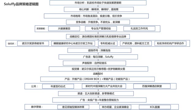 Soluffy品牌策略邏輯圖