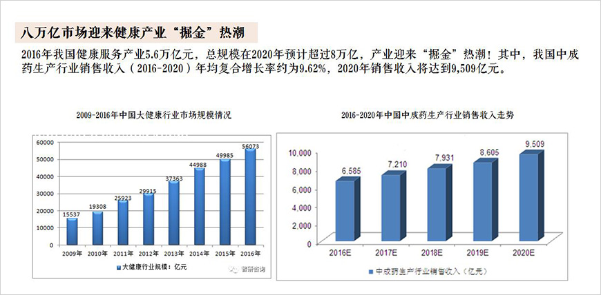 大健康產業規模